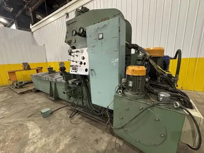 1/2" X 13' BOLDRINI MODEL #RIB0-13-HY HYDRAULIC HEAD FLANGER & DISHING MACHINE: STOCK #23190