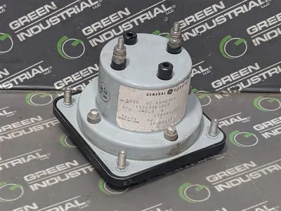 General Electric 50-103131LSSC2 AB40 AC Ammeter 0-400 Amps Used