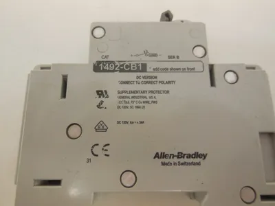 ALLEN BRADLEY 1492-CB1-DG400 CIRCUIT BREAKER 1492CB1DG400