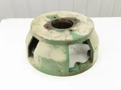 NEMA 445U C-Face Motor Pump Adapter Steel Bell Housing 4-Bolt SAE-C