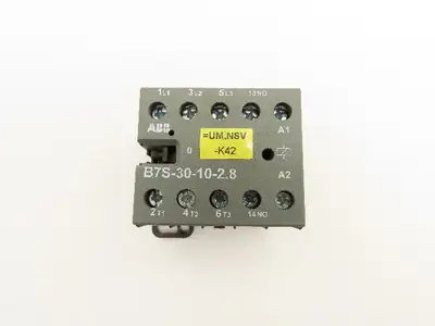 ABB B7S-30-10-2.8 Miniature Contactor 16A 600V 3 Pole