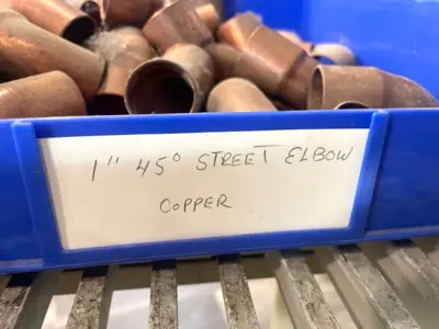USED NIBCO 45-DEG ELBOW, 1"