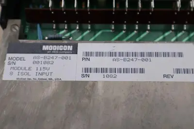 NEW IN BOX Modicon B247 AS-B247-001 115V Input Module STOCK G220