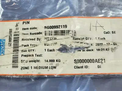NEW 2022 SANDVIK BG00992119
