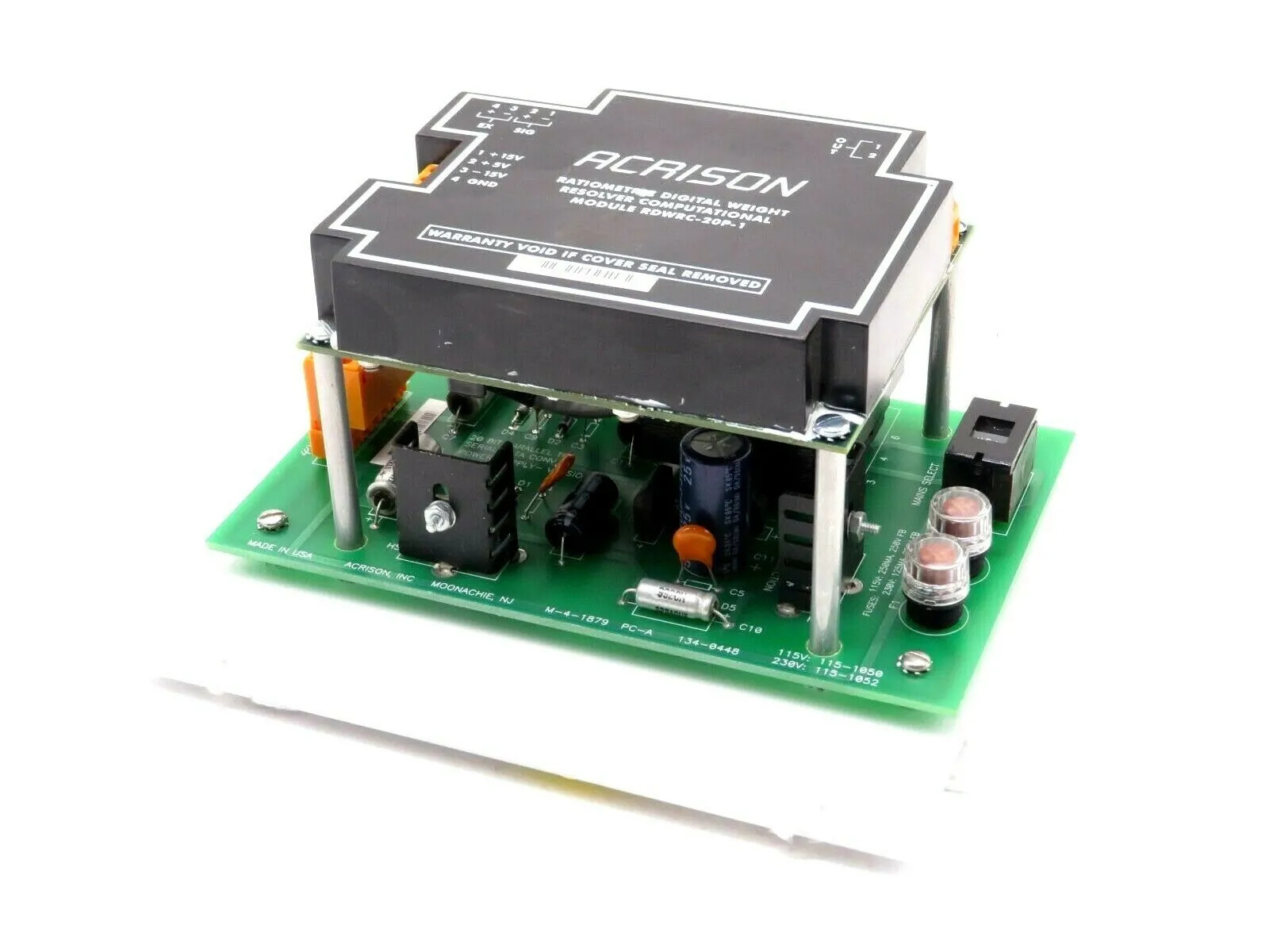 NEW ACRISON RDWRC-20P-1 DIGITAL WEIGHT RESOLVER W/134-0448 1340448 RDWRC20P1