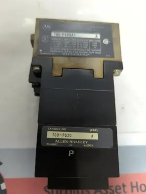 Used ALLEN BRADLEY 700-P400A1 Misc Electrical & Power Parts Ohio US | Surplus Asset Holdings #1540845