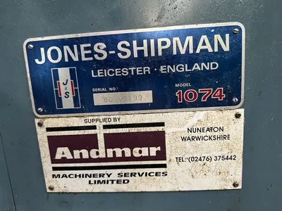 JONES & SHIPMAN 1074 Universal Cylindrical Grinders | Charter Auctions (18)