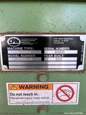 USED CPM DPHX1600-84