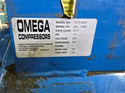 USED 2017 OMEGA TK-75120-01