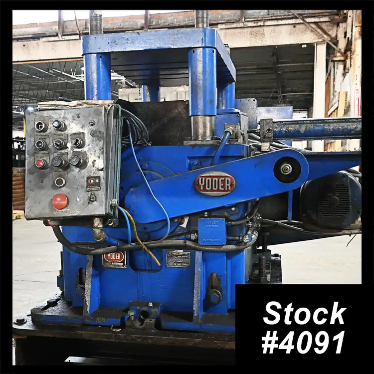 Used YODER P50 Cut-Off Presses Ohio US | Universal Tube & Rollform Equipment Company #280348