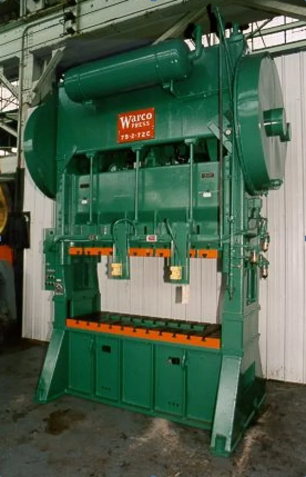 75 Ton, WARCO 75-2-72C, 8"Str, 19"SH, 72"x26"BA, 45SPM, 14"Win, Cushions