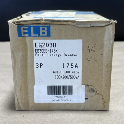 NEW Fuji Electric ["EG203B", "EB3GEB-175K"]