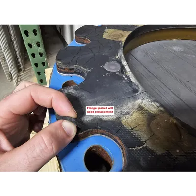 16" NEWCON KNIFE GATE SLURRY VALVE