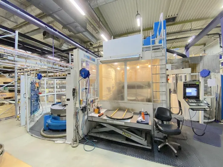 Used 2006 TOS HULIN POWERTURN 1250 Y C-M 2APC Vertical Boring Mills (incld VTL) Georgia US | Shub Machinery #481934