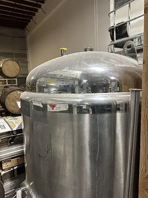 Tank, 310 Gallon, S/st, Brite tank, SunGood, 10 Bbl #A744950