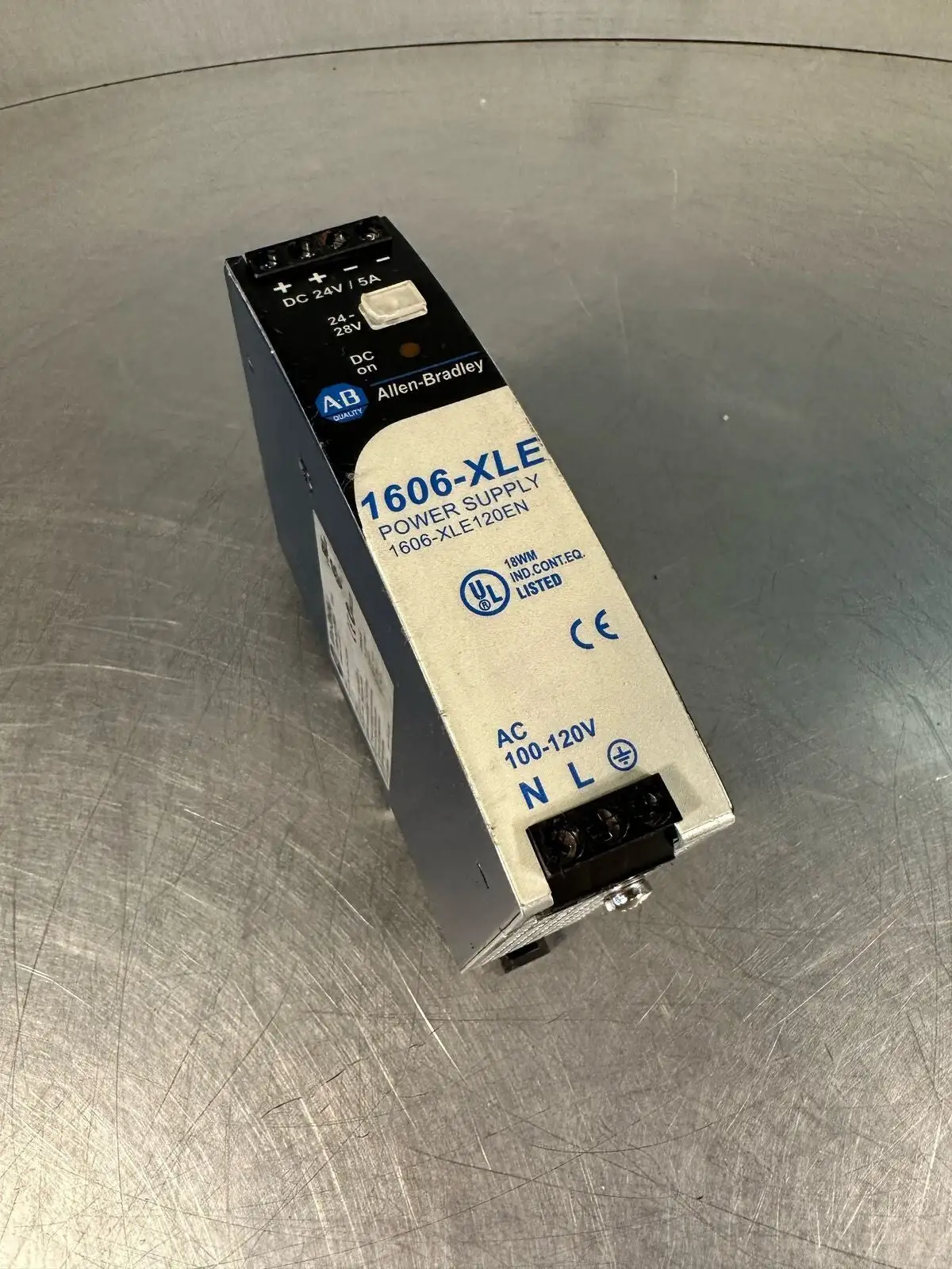 Allen Bradley 1606-XLE120EN /A Power Supply100-120v (3.4.2)