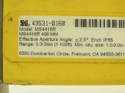 STI MS4416R Light Curtain Receiver MiniSafe-B Long Range