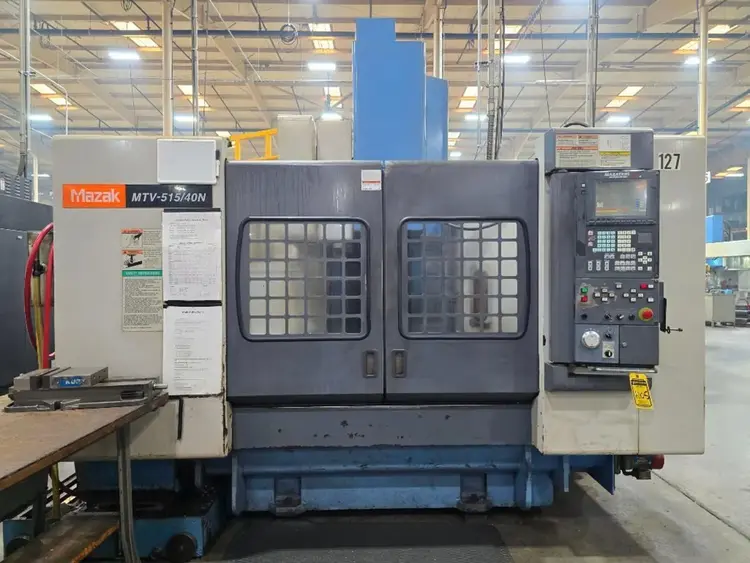 Used 2001 MAZAK MTV-515/40N Vertical Machining Centers Ohio US | Toolquip, Inc. #1321629