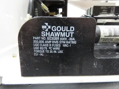 Siemens 32-89258 Combination Bucket Breaker MCC Starter Fused 600VAC 10HP 3Ph