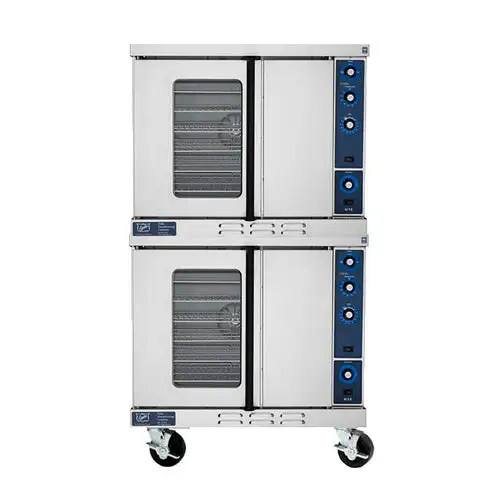 Duke 613-G4XX Double Full Size Natural Gas Convection Oven - 46,000 BTU