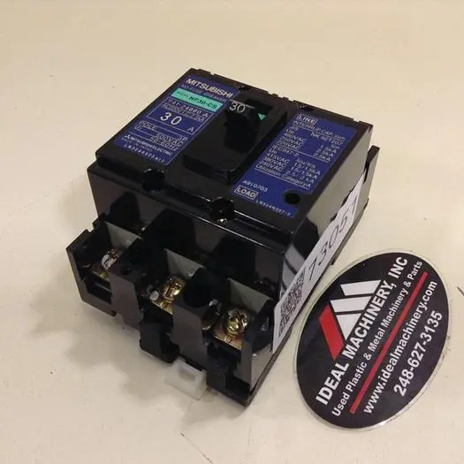 Used MITSUBISHI NF30-CS-30 Circuit Breakers Michigan US | Ideal Machinery #704117
