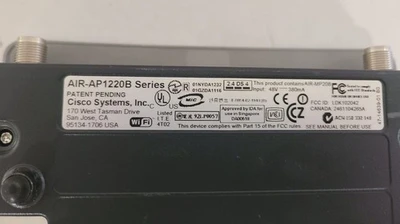 Lot of 4 CISCO AIRONET 1200 SERIES WIRELESS ACCESS POINT AIR-AP1220B
