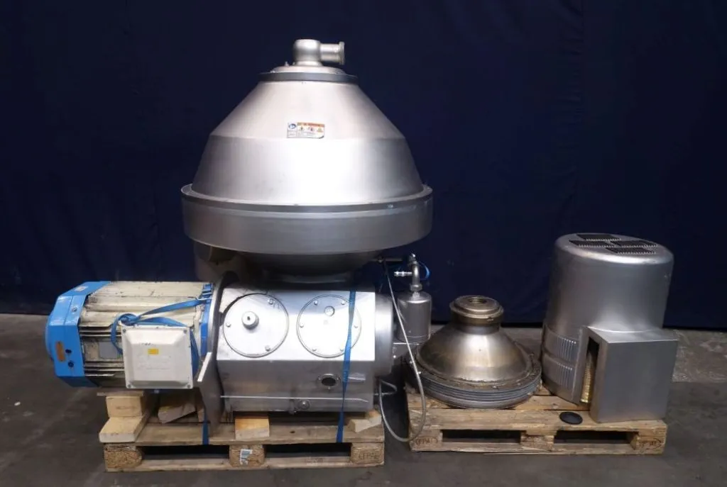 Alfa-Laval DMRPX 617 SGV-34C-50 whey clarifier, 316SS.