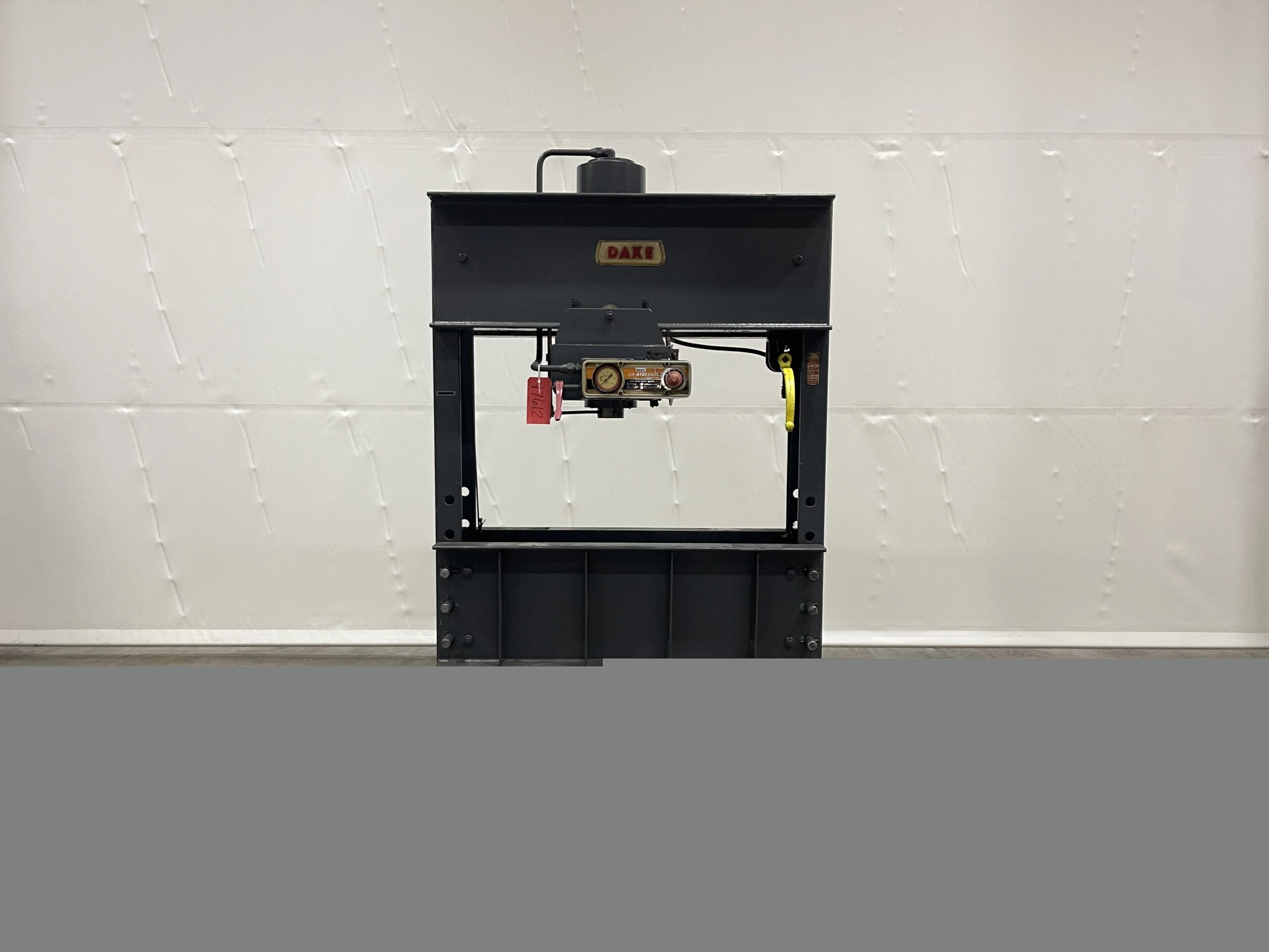 Dake 150 Ton Air Hydraulic H-Frame Press