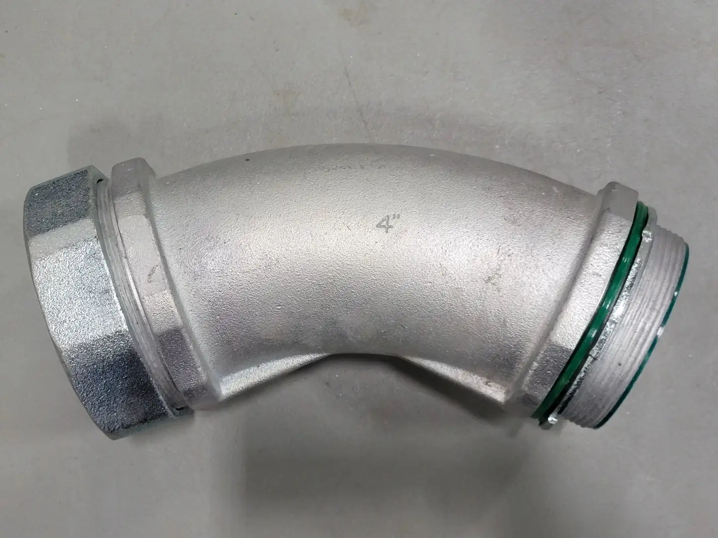 4" 45 Deg Liquidtight Connector