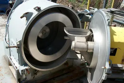 Krauss-Maffei HZ 63 Si peeler centrifuge, 316SS.