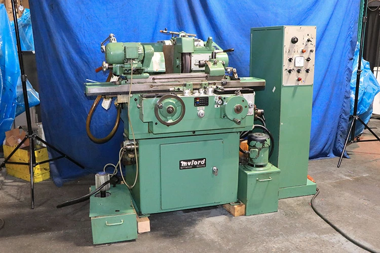 Used 1990 Myford MG12-HPM, NEW 1990, HYD. TABLE, AUTO INFEED, Cylindrical Grinders Including Plain & Angle Head New Jersey US | Machinery Values #786608