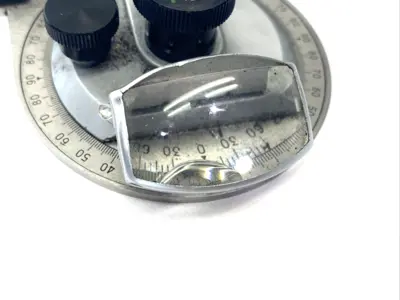 BP-301, 45 3500 300 | Mauri-Keiki BP-301 Precise Universal Bevel Protractor, MISSING BLADES, CHIPPED - Used