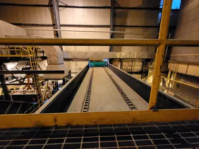 8ft. Infeed Log Conveyor