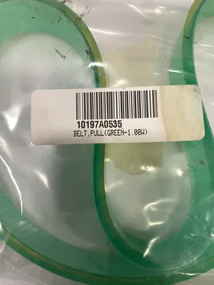 Hayssen 10197A0535 Replacement 1″ Green Drive Belt -NIB