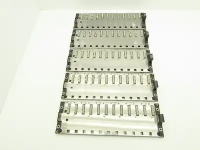 Schneider Automation TSXRKY12E Extension Chassis Rack 12-Slot Lot of 5