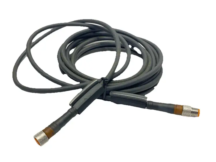 Used LUMBERG DOUBLE ENDED CORDSET M8 4-PIN MALE TO FEMALE 3M Cable & Wire | Maverick Industrial Sales #1101686