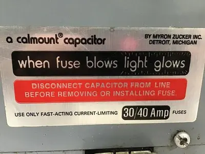 Used CALMOUNT 1543VLM Capacitors Michigan US | Ideal Machinery #1275287
