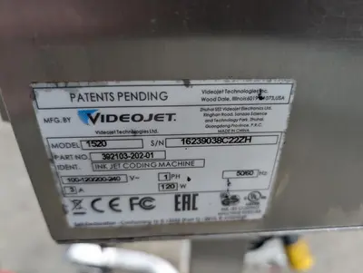 USED VIDEOJET 1520