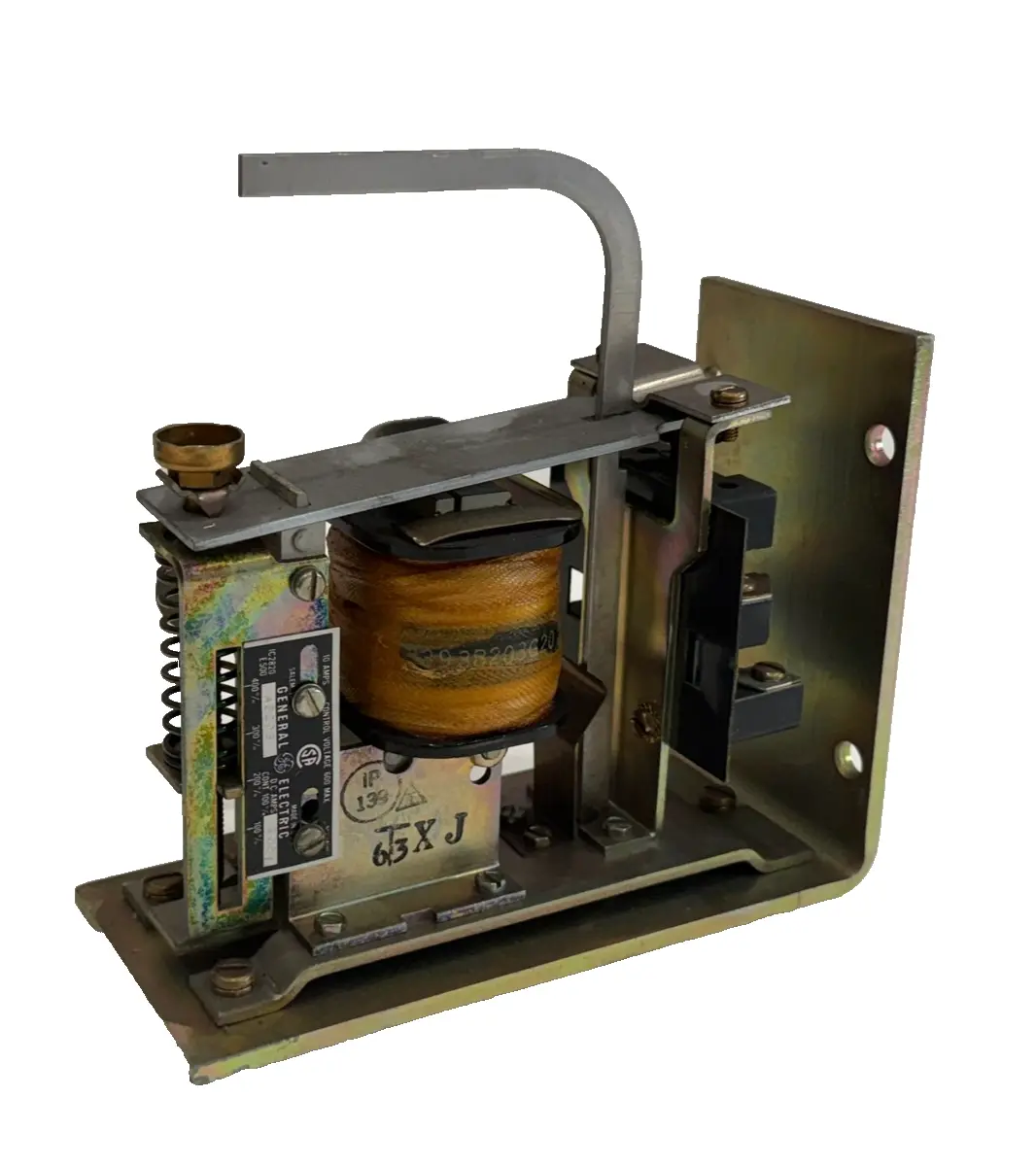 NEW GENERAL ELECTRIC AB20B MANUAL RESET RELAY MANUAL CONTROL