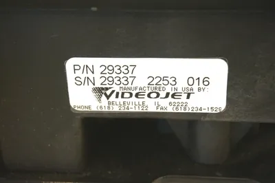 NEW MARSH / VIDEOJET 28088 PRINTHEAD W/ MARSH / VIDEOJET 29337 INK SYSTEM