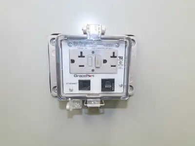 Hoffman Electrical Enclosure Control Panel 48x38x12" JIC 50A Breaker A60SA3812