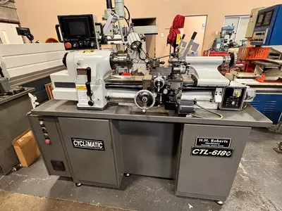Used 2017 CYCLEMATIC CTL-618E Precision Lathes Ontario CA | Trader Machinery Inc #1412986