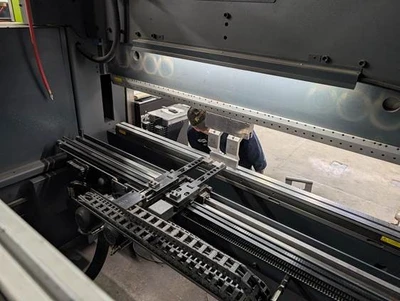 Pre-owned SAFANDARLEY, ELECTRIC PRESS BRAKE, 80" x 55 TON CAPACITY MODEL E- Brake 50-2050