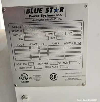 USED BLUE STAR POWER SYSTEMS VDD300-01
