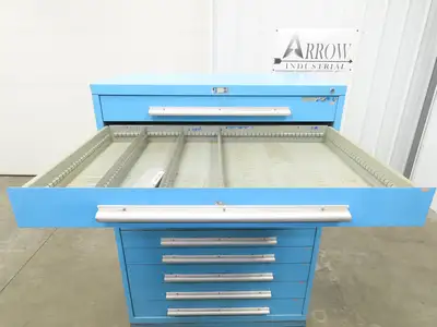Nu-Era Modular Tool Storage Cabinet 11 Drawer 45x28x61" Stanley Vidmar