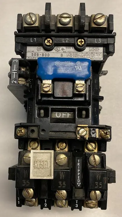 Used ALLEN-BRADLEY 509-B0D Motors (misc) | Surplus Asset Holdings #1204663