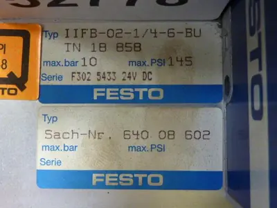 USED FESTO IFB8-02
