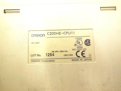 OMRON C200HE-CPU11 CPU UNIT C200HECPU11