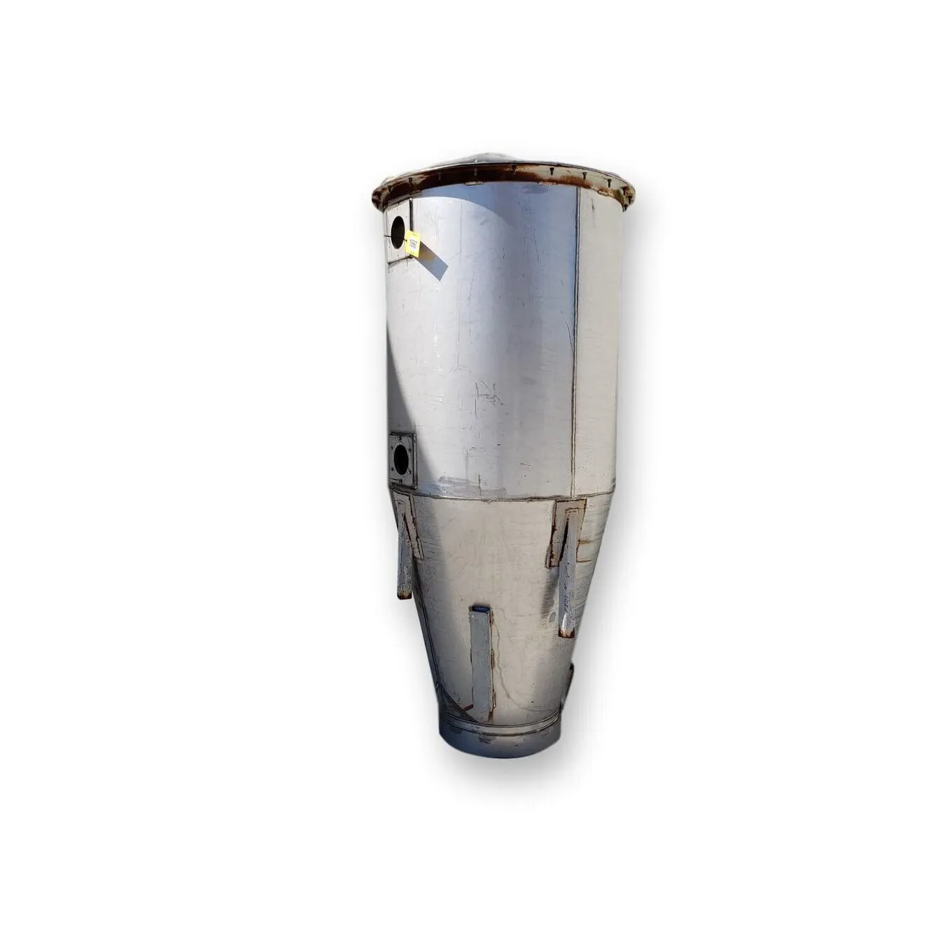Used 48 Cubic Foot Stainlesss Steel Hopper