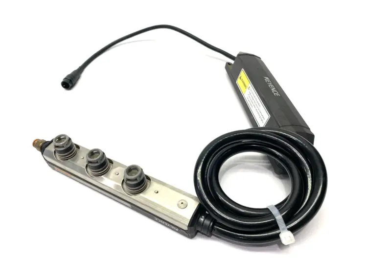 Used KEYENCE Micro Static Eliminator Head Bar 24VDC DAMAGED CORNER Electrostatic Air Cleaners Michigan US | Maverick Industrial Sales #1502398